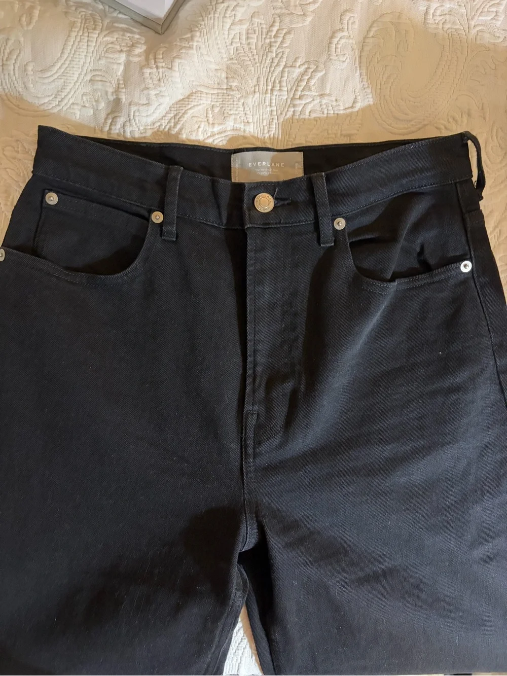 Everlane High-Rise The Way High Jeans — Black 27L 29” inseam - Picture 6 of 9